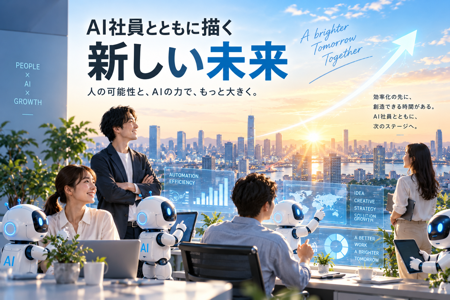 AI社員と進む小規模事業の未来